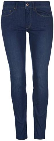 G Star Womens 3301 Contour High Rise Skinny Benwick Stretch Denim Dark Aged Jean