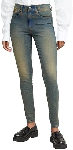G Star Womens 3301 Low Rise Skinny Fit Jeans