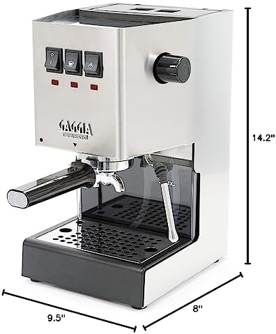 Gaggia RI9380/46 E24 Espresso Machine  Brushed Stainless Steel