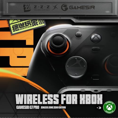GameSir G7 Pro Wireless Gaming Controller   Officially Licensed for Xbox Series X S  Xbox One  Windows PC & Android  TMR Joysticks  1000Hz Polling Rate  Charging Station   Zenless Zone Zero Edition