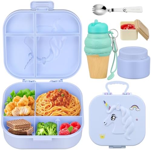 Game Lunch Box for Kids with Thermo 9oz Wide Mouth Stainless Food Jar and Insulated Lunch Bag Leakproof Lunch Box Set for Travel School
