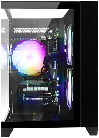 Gaming Desktop PC   GeForce RTX 3050 8GB  Ryzen 5 5500  16GB DDR4 RAM  512GB NVMe SSD  Prebuilt Computer Tower PC for Gaming  Streaming  Editing  Home & Office