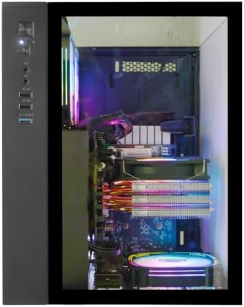 Gaming Desktop PC   GeForce RTX 3050 8GB  Ryzen 5 5500  16GB DDR4 RAM  512GB NVMe SSD  Prebuilt Computer Tower PC for Gaming  Streaming  Editing  Home & Office