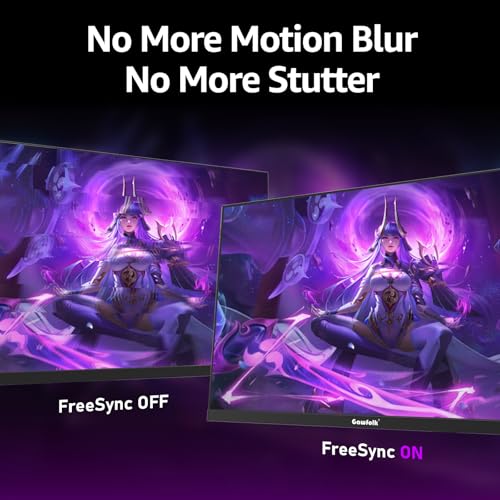 Gaming Monitor 27 inch QHD IPS  PC Screen 120Hz 2K  2560 1440P   Ultra Thin Zero Frame Computer Display for Home Office Business  DP  HDMI  Wall Mounted
