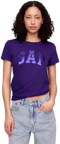 Talla M - Gap Camiseta clásica con logotipo para mujer