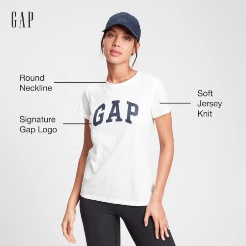 Talla M - Gap Camiseta clásica con logotipo para mujer