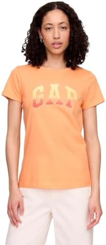 Talla M - Gap Camiseta clásica con logotipo para mujer