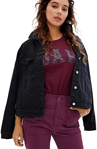 Talla M - Gap Camiseta clásica con logotipo para mujer
