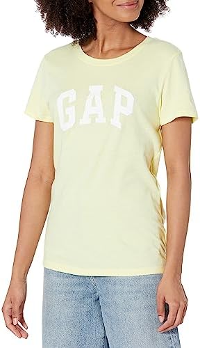 Talla M - Gap Camiseta clásica con logotipo para mujer