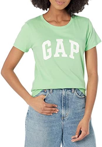 Talla M - Gap Camiseta clásica con logotipo para mujer
