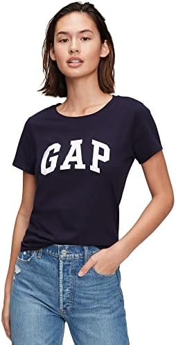 Talla M - Gap Camiseta clásica con logotipo para mujer