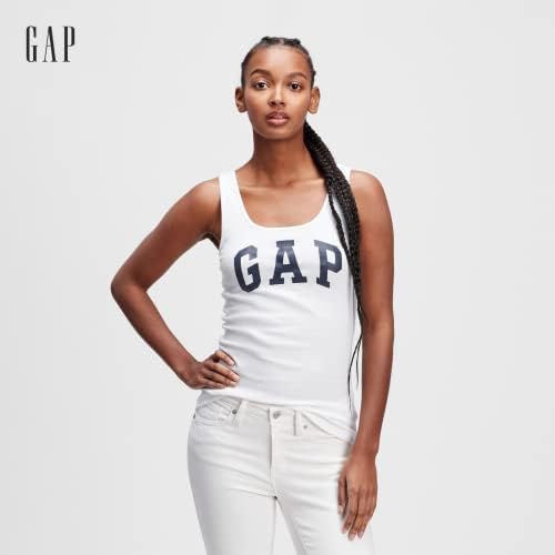 Gap Womens Ribbed Tank Top Logo