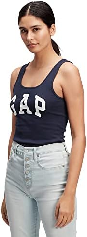 Gap Womens Ribbed Tank Top Logo