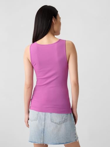 Gap Womens Ribbed Tank Top Logo