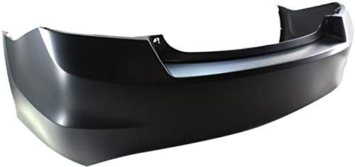 Garage Pro Rear Bumper Cover for 2008 2012 Honda Accord Sedan  4 Cyl  Primed Rear Bumper  Back Bumper