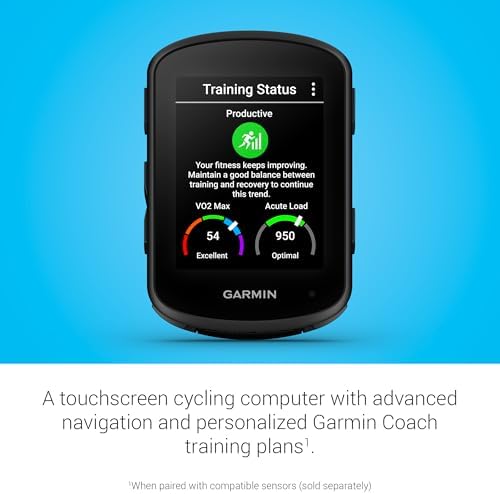 Garmin Edge 840  Compact GPS Cycling Computer with Touchscreen and Buttons  Targeted Adaptive Coaching  Advanced Navigation and More