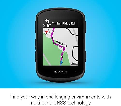 Garmin Edge 840  Compact GPS Cycling Computer with Touchscreen and Buttons  Targeted Adaptive Coaching  Advanced Navigation and More