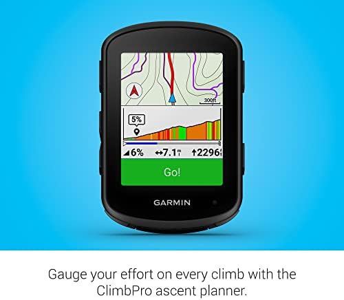 Garmin Edge 840  Compact GPS Cycling Computer with Touchscreen and Buttons  Targeted Adaptive Coaching  Advanced Navigation and More