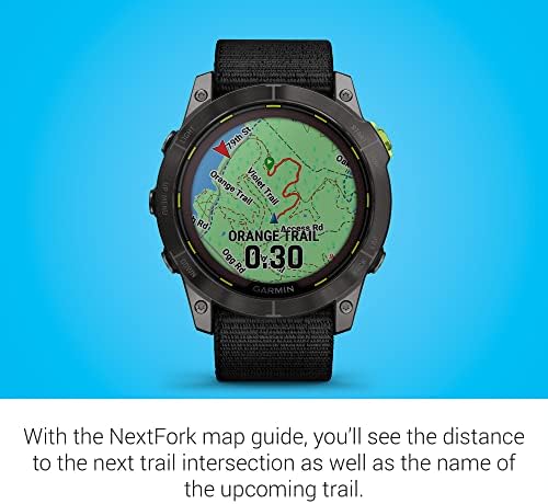 Garmin Enduro  2   Ultraperformance Watch  Long Lasting GPS Battery Life  Solar Charging  Preloaded Maps
