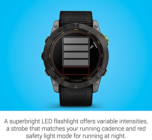 Garmin Enduro  2   Ultraperformance Watch  Long Lasting GPS Battery Life  Solar Charging  Preloaded Maps