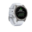 Garmin Epix Pro  Gen 2   47mm Sapphire  Titanium w/ Whitestone Band 010 02803 20