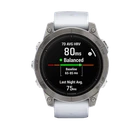 Garmin Epix Pro  Gen 2   47mm Sapphire  Titanium w/ Whitestone Band 010 02803 20