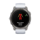 Garmin Epix Pro  Gen 2   47mm Sapphire  Titanium w/ Whitestone Band 010 02803 20