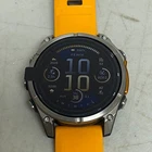 Garmin Fenix 8 47 mm AMOLED Sapphire Titanium Smartwatch Spark Orange Graphite
