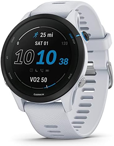 Garmin Forerunner  255  GPS Running Smartwatch  Advanced Insights  Long Lasting Battery  Slate Gray
