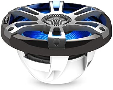 Garmin Fusion  Signature Series 3i Marine Coaxial Speakers  7 7 280 watt CRGBW Coaxial Sports Gray Marine Speakers  Pair 