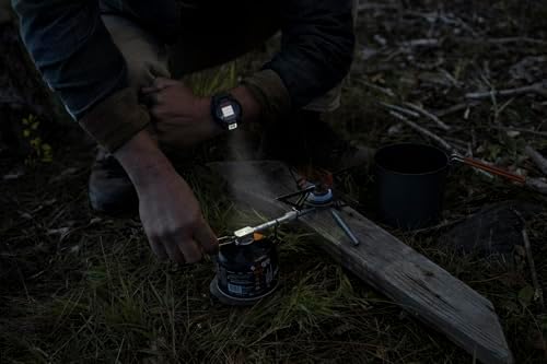 Garmin Instinct 3 45mm AMOLED Display Outdoor GPS Smartwatch  Metal Reinforced Bezel  Built in Flashlight  18 Days Battery Life  Black  010 02936 00  with Earbuds Bundle