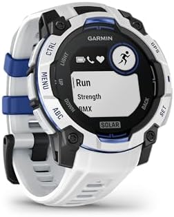 Garmin Instinct  3 45mm  Solar Charged Display  Rugged Outdoor GPS Smartwatch  Metal Reinforced Bezel  Built in Flashlight  Black