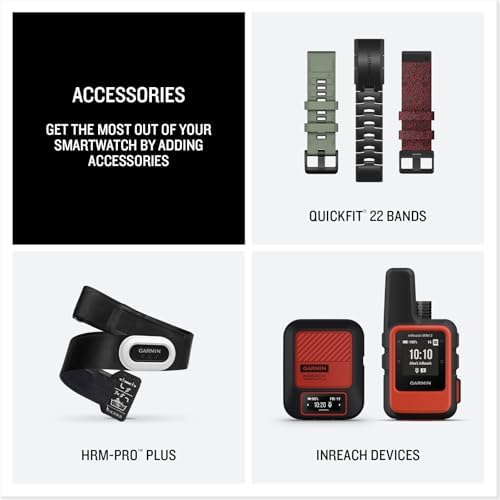 Garmin Instinct  3 45mm  Solar Charged Display  Rugged Outdoor GPS Smartwatch  Metal Reinforced Bezel  Built in Flashlight  Black