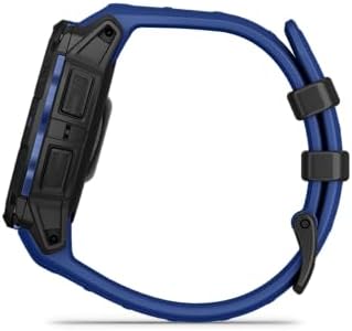 Garmin Instinct  3 45mm  Solar Charged Display  Rugged Outdoor GPS Smartwatch  Metal Reinforced Bezel  Built in Flashlight  Black