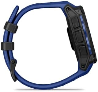 Garmin Instinct  3 45mm  Solar Charged Display  Rugged Outdoor GPS Smartwatch  Metal Reinforced Bezel  Built in Flashlight  Black