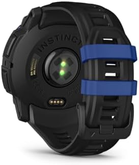 Garmin Instinct  3 45mm  Solar Charged Display  Rugged Outdoor GPS Smartwatch  Metal Reinforced Bezel  Built in Flashlight  Black