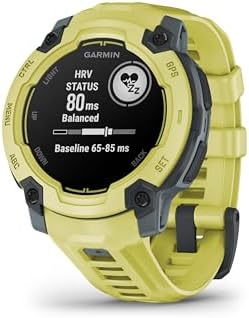 Garmin Instinct  3 45mm  AMOLED Display  Rugged Outdoor GPS Smartwatch  Metal Reinforced Bezel  Built in Flashlight  Up to 18 Days of Battery Life  Black
