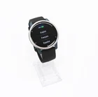 Garmin Venu 2 GPS Smartwatch 45mm Silver Bezel w/ Granite Blue Case READ