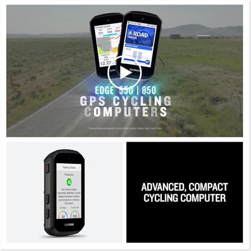 Garmin  Edge  850  Compact GPS Cycling Computer  Vivid Color Touchscreen Display  Bike Specific Mapping  Advanced Training and Performance Insights