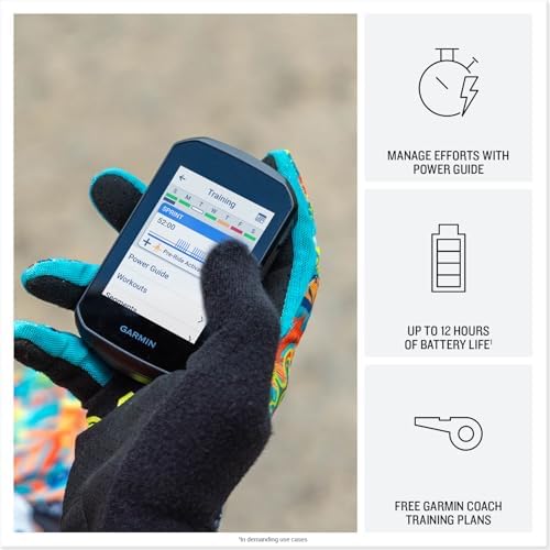 Garmin  Edge  850  Compact GPS Cycling Computer  Vivid Color Touchscreen Display  Bike Specific Mapping  Advanced Training and Performance Insights