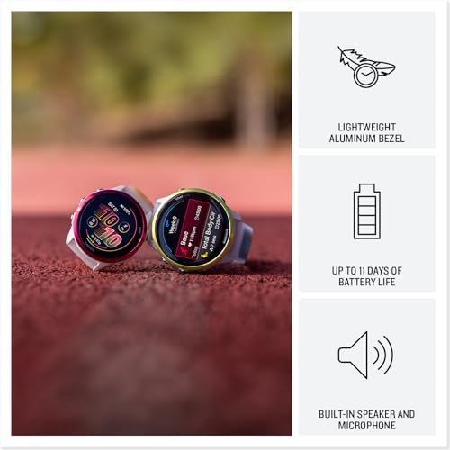 Garmin  Forerunner  570  47mm  Advanced GPS Running and Triathlon Smartwatch  AMOLED Display  Training and Recovery Features  Slate Gray Aluminum with Translucent Black/Black Band