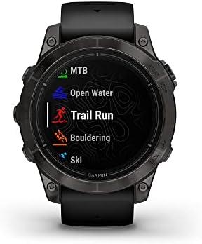 Garmin epix Pro  Gen 2  Sapphire Edition  47mm  High Performance Smartwatch  Advanced Training Technology  Built in Flashlight  Black