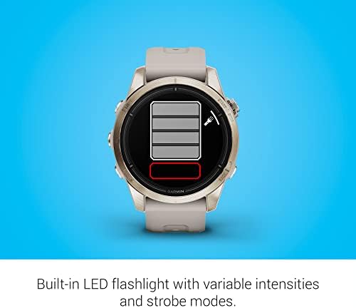 Garmin epix Pro  Gen 2  Sapphire Edition  47mm  High Performance Smartwatch  Advanced Training Technology  Built in Flashlight  Black