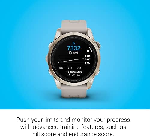 Garmin epix Pro  Gen 2  Sapphire Edition  47mm  High Performance Smartwatch  Advanced Training Technology  Built in Flashlight  Black