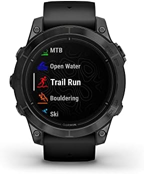 Garmin epix Pro  Gen 2  Sapphire Edition  47mm  High Performance Smartwatch  Advanced Training Technology  Built in Flashlight  Black