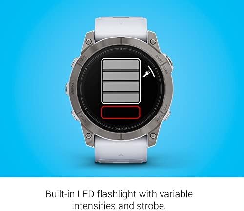 Garmin epix Pro  Gen 2  Sapphire Edition  47mm  High Performance Smartwatch  Advanced Training Technology  Built in Flashlight  Black