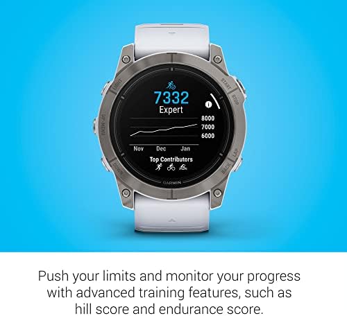 Garmin epix Pro  Gen 2  Sapphire Edition  47mm  High Performance Smartwatch  Advanced Training Technology  Built in Flashlight  Black