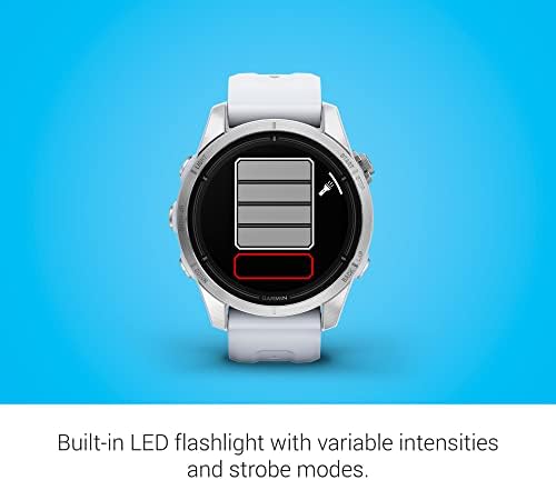 Garmin epix Pro  Gen 2  Sapphire Edition  47mm  High Performance Smartwatch  Advanced Training Technology  Built in Flashlight  Black