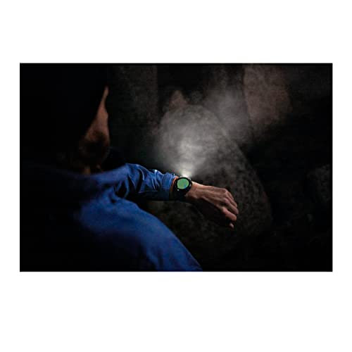 Garmin f nix 7 Pro Sapphire Solar  Multisport GPS Smartwatch  Built in Flashlight  Solar Charging Capability  Black
