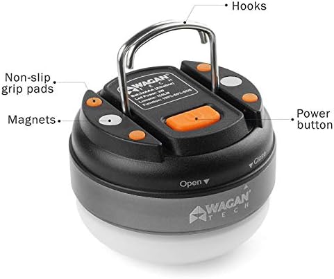 Garmin inReach Mini 2 Portable Satellite Communicator/GPS Navigator  Flame Red  Accessory   Official USA Partner Model   Bundle with LED Brite Nite Dome Lantern Flashlight for Camping